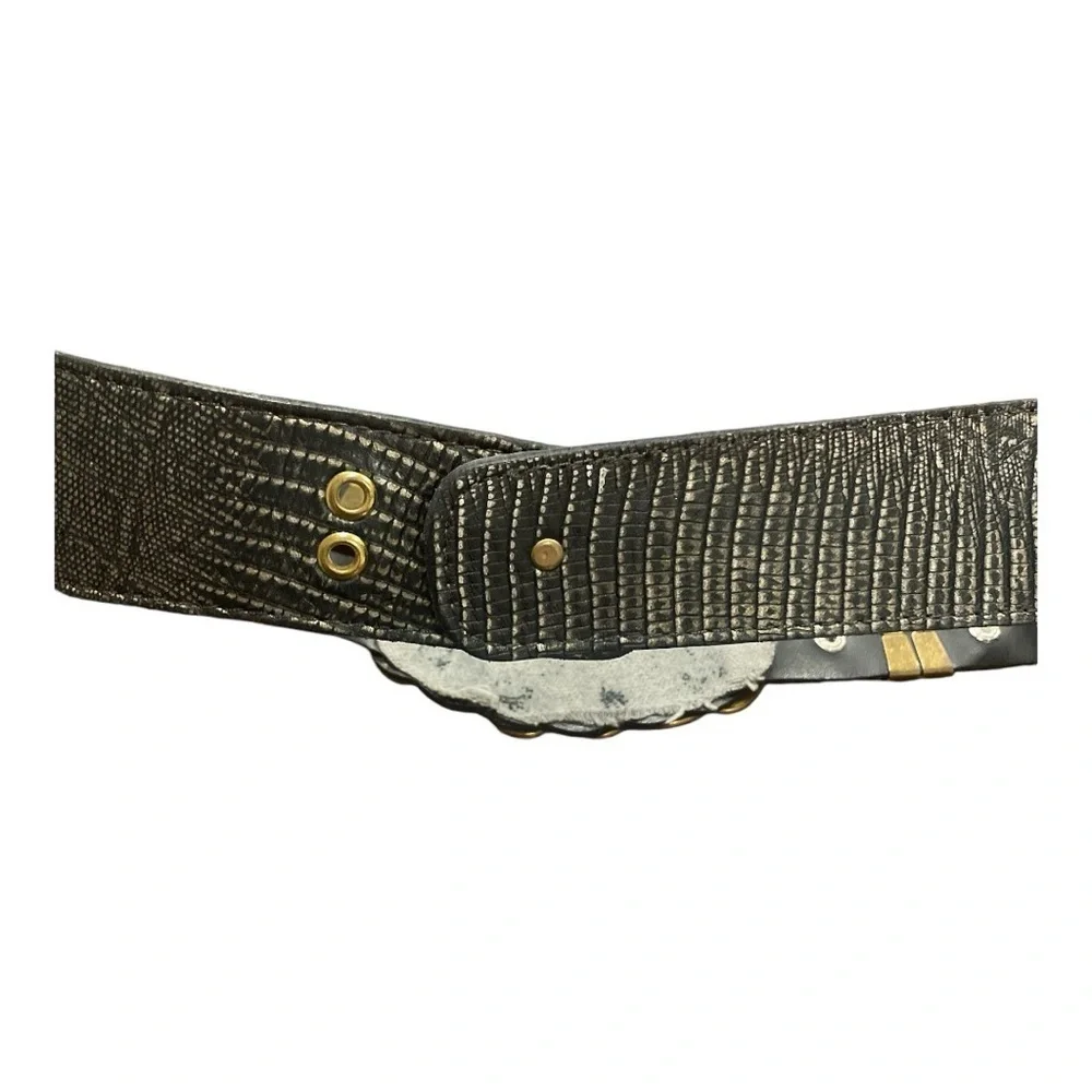 Leatherock by Nina Arjani Designs Vintage 80’s handcrafted design. EE